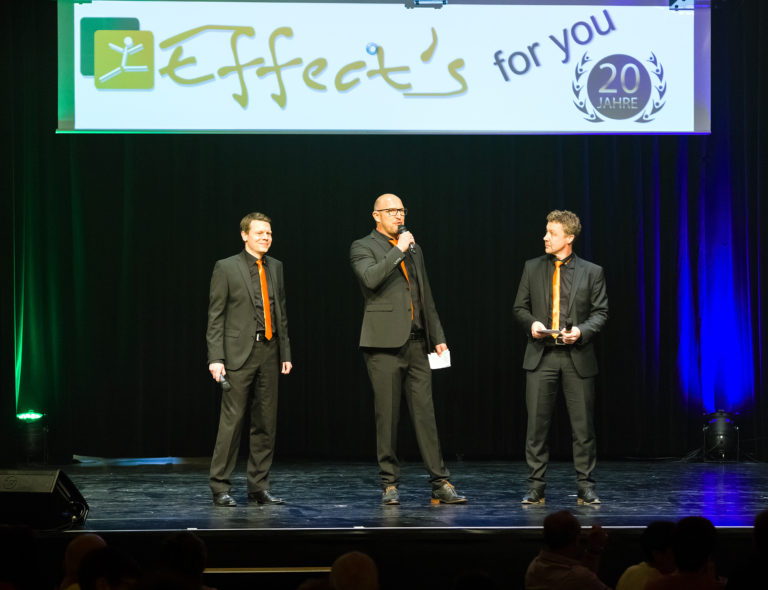 Rauschendes Sessionsfinale bei unserer Gala „Effect’s for you“